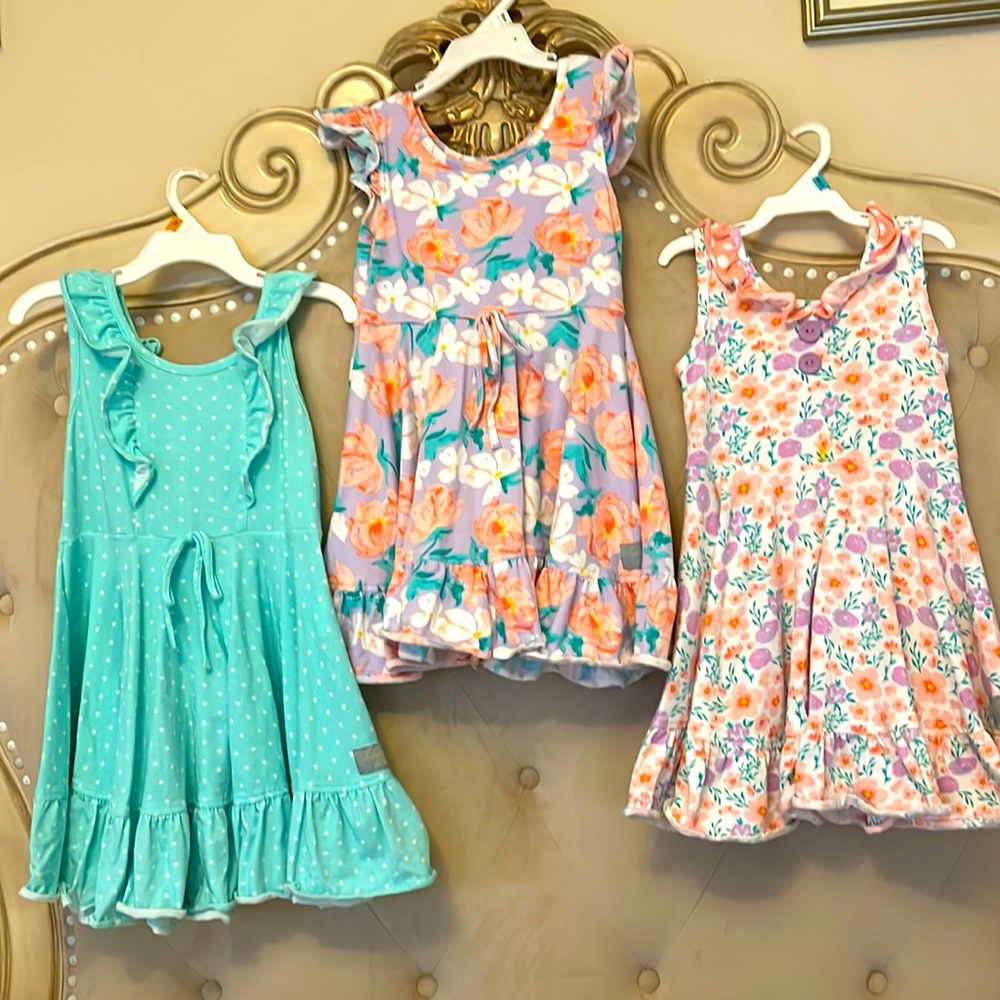 Eleanor Rose summer dress bundle size 4-5t